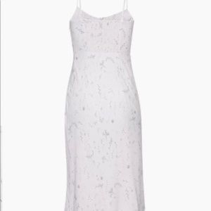 Aritzia Wilfred Bellow Dress Lilac/Gris